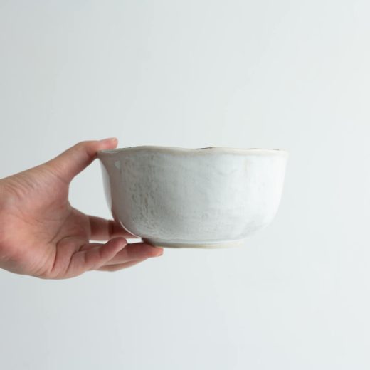 【WEB限定】白均窯 4.5多用鉢 -器市-