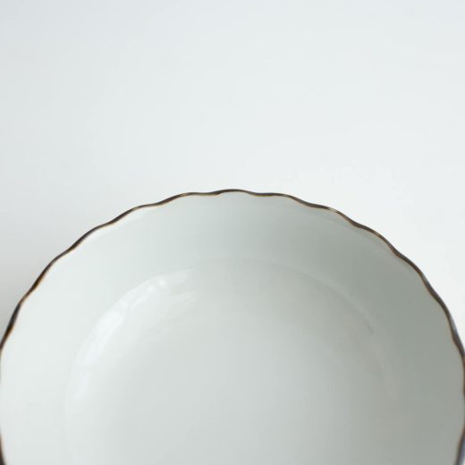 【WEB限定】黄帯菊割4寸鉢 -器市-