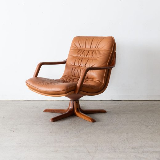 ［アップサイクル品］ BERG FURNITURE 1Pソファ 本革 B