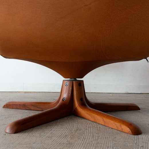 ［アップサイクル品］ BERG FURNITURE 1Pソファ 本革 B