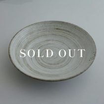 アウトレット食器（器市）の【WEB限定】旋風 茶 7.5麺皿 売り切れ