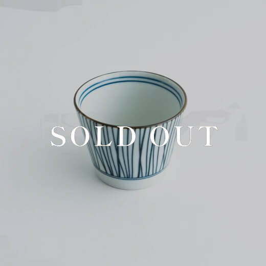 アウトレット食器（器市）の染付ソバ千代久 乱十草 売り切れ