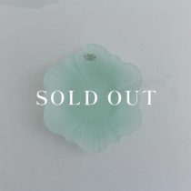 デッドストックのフロストガラス 結晶皿 MI 売り切れ