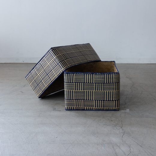 チヒ カラフル長方形箱 (蓋付) 特大【G】