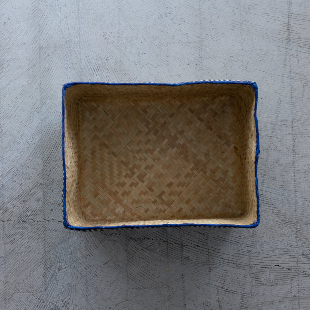 チヒ カラフル長方形箱 (蓋付) 特大【G】