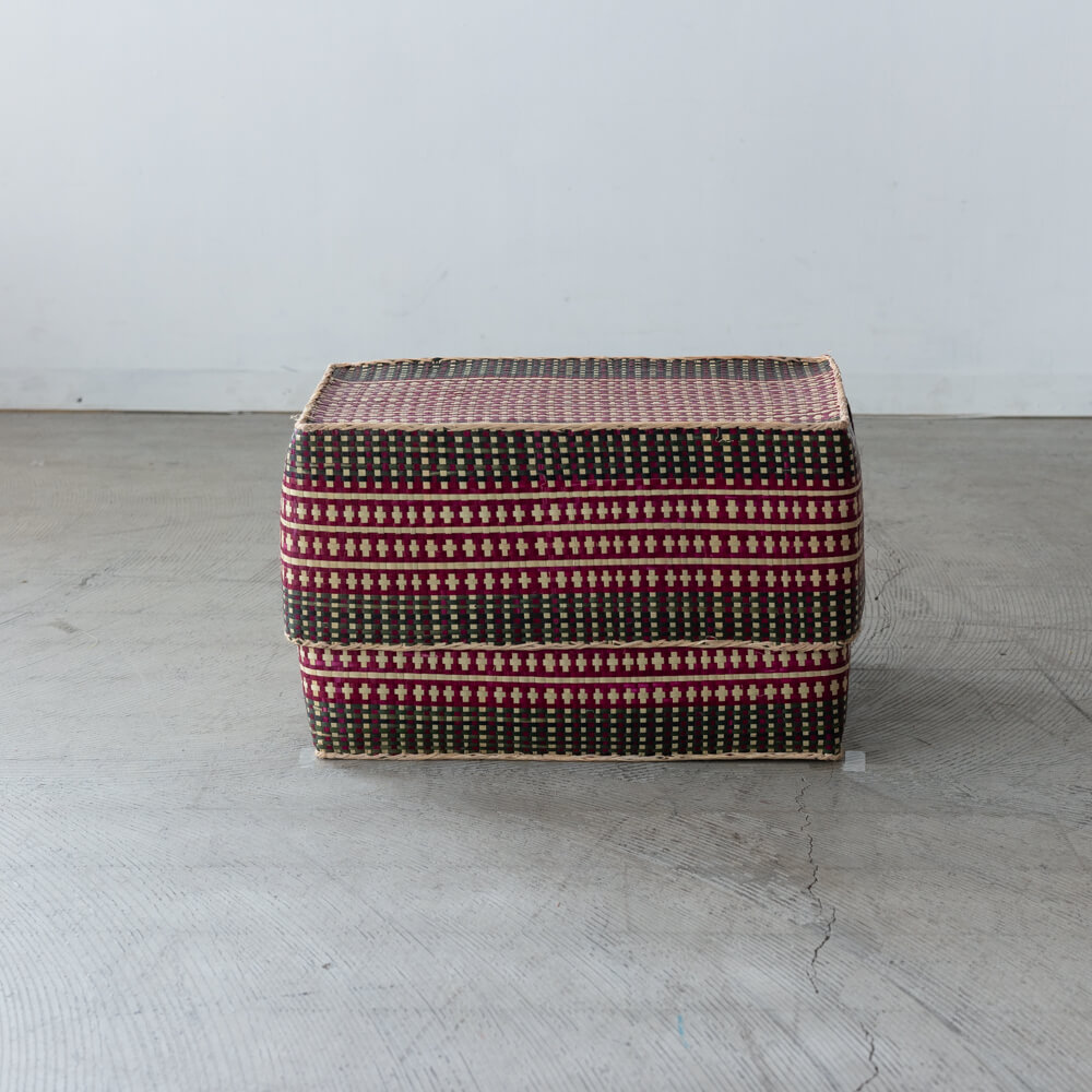 チヒ カラフル長方形箱 (蓋付) 特大【D】