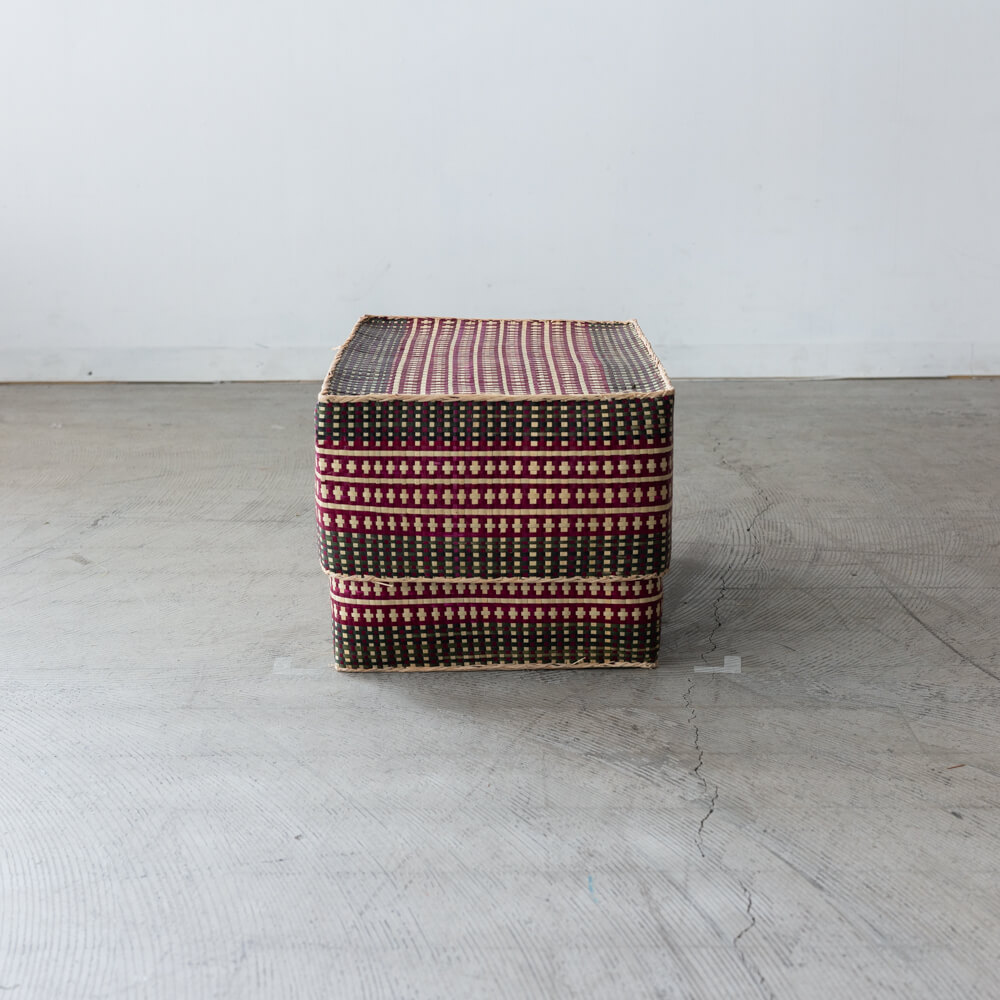 チヒ カラフル長方形箱 (蓋付) 特大【D】