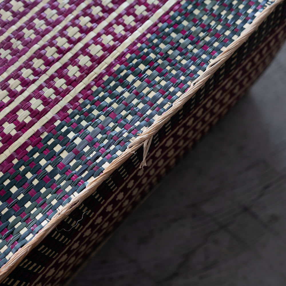 チヒ カラフル長方形箱 (蓋付) 特大【D】