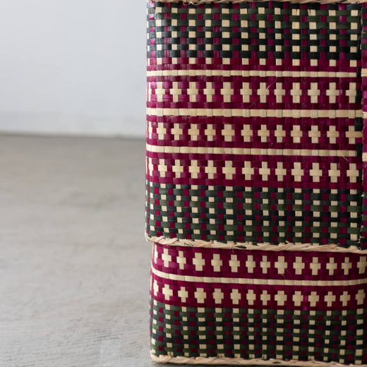 チヒ カラフル長方形箱 (蓋付) 特大【D】