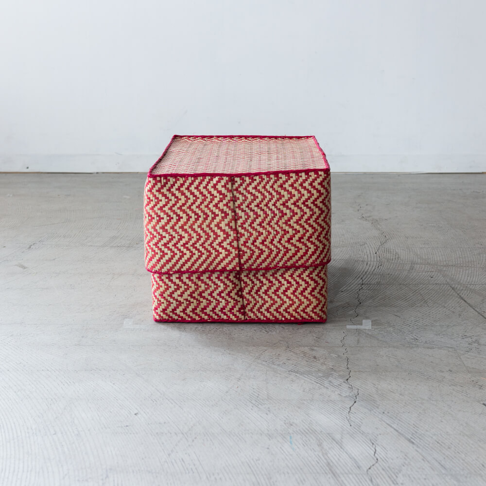 チヒ カラフル長方形箱 (蓋付) 特大【C】