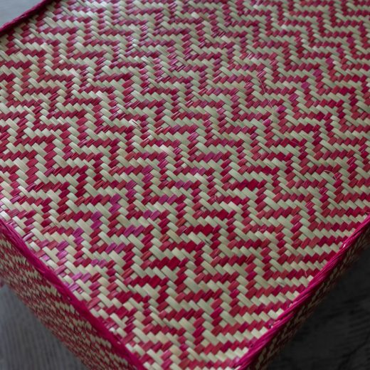 チヒ カラフル長方形箱 (蓋付) 特大【C】