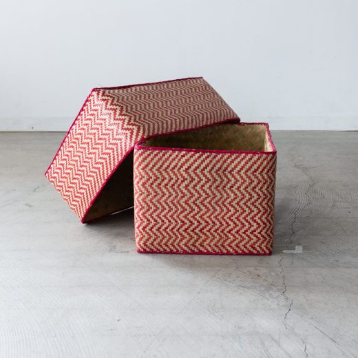 チヒ カラフル長方形箱 (蓋付) 特大【C】