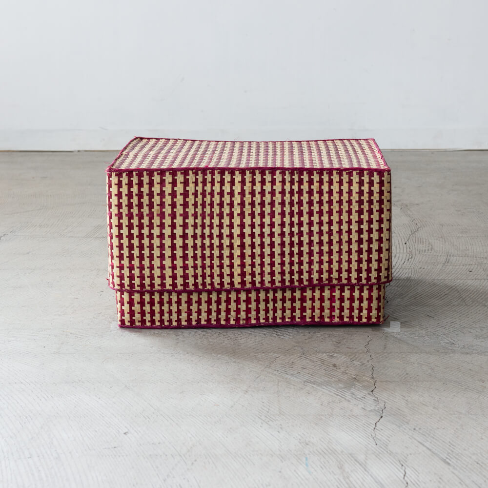 チヒ カラフル長方形箱 (蓋付) 特大【F】