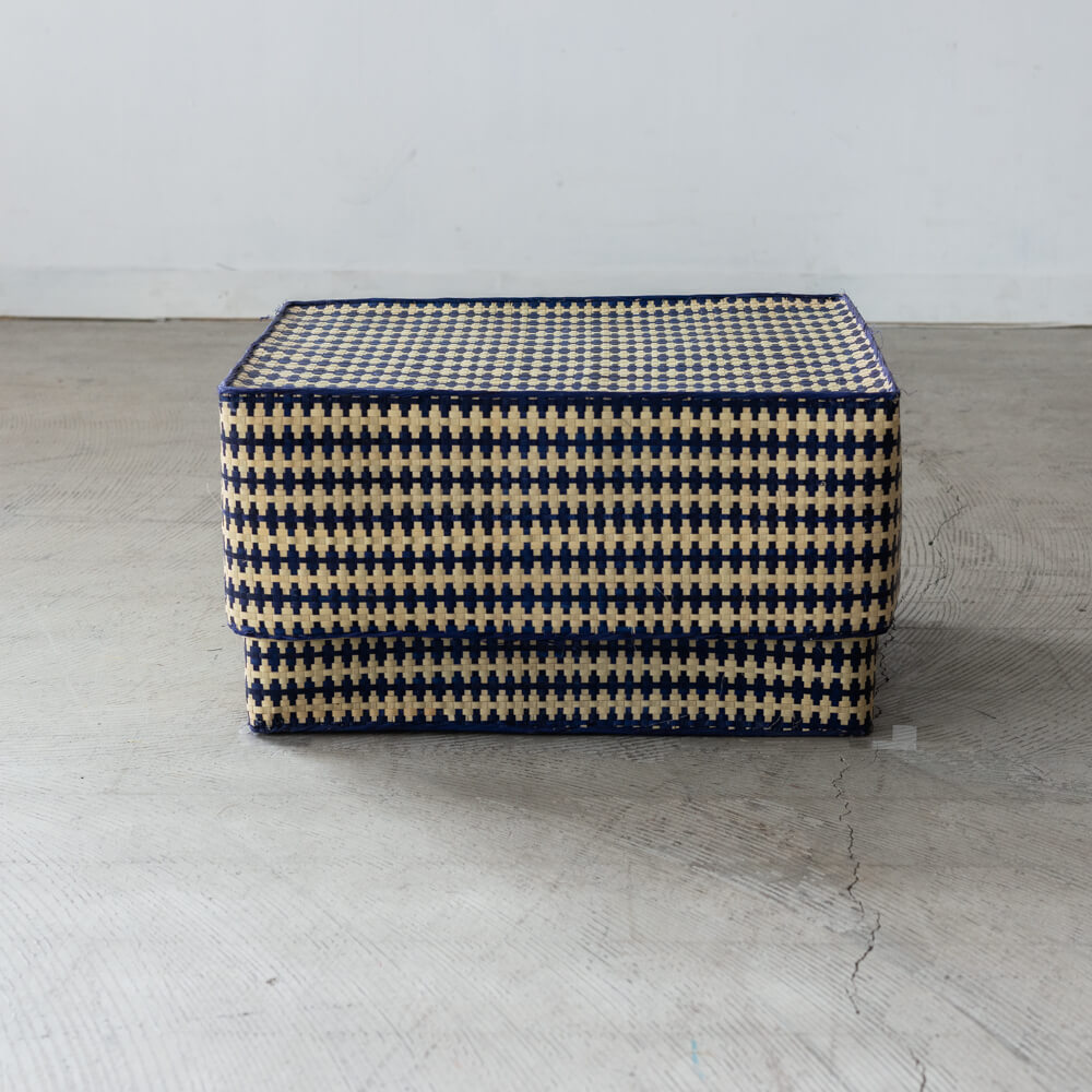 チヒ カラフル長方形箱 (蓋付) 特大【I】