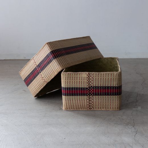 チヒ カラフル長方形箱 (蓋付) 特大【E】