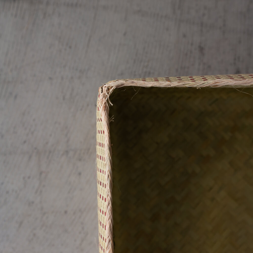 チヒ カラフル長方形箱 (蓋付) 特大【E】