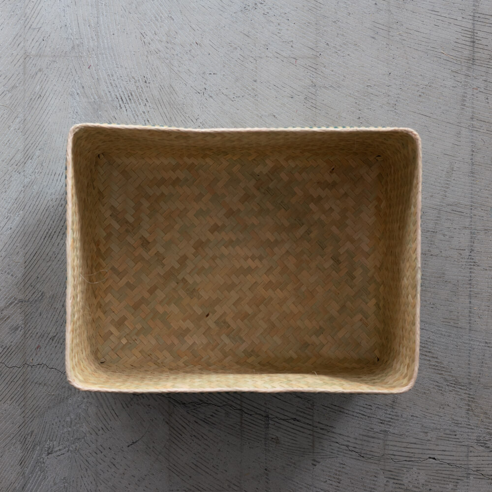 チヒ カラフル長方形箱 (蓋付) 特大【J】