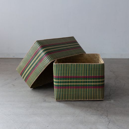 チヒ カラフル長方形箱 (蓋付) 特大【J】