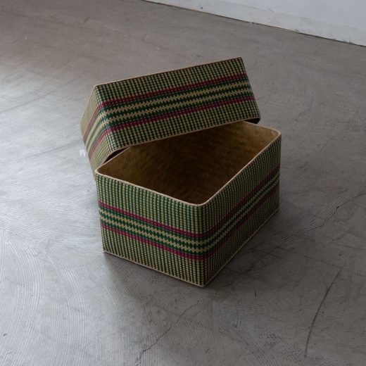 チヒ カラフル長方形箱 (蓋付) 特大【J】