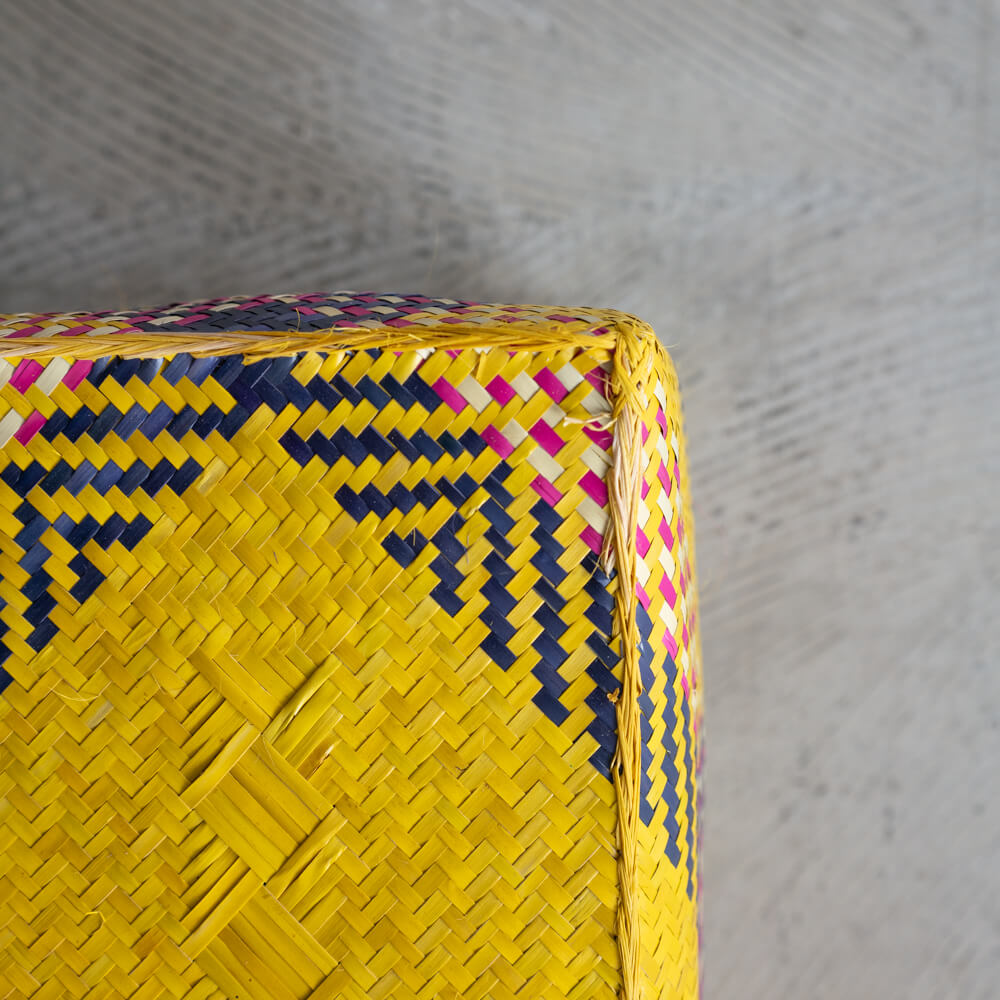 チヒ カラフル長方形箱 (蓋付) M【E】