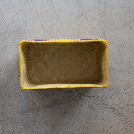 チヒ カラフル長方形箱 (蓋付) M【E】