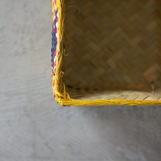 チヒ カラフル長方形箱 (蓋付) M【E】