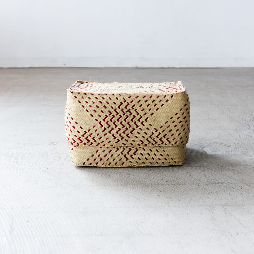 チヒ カラフル長方形箱 (蓋付) M【C】