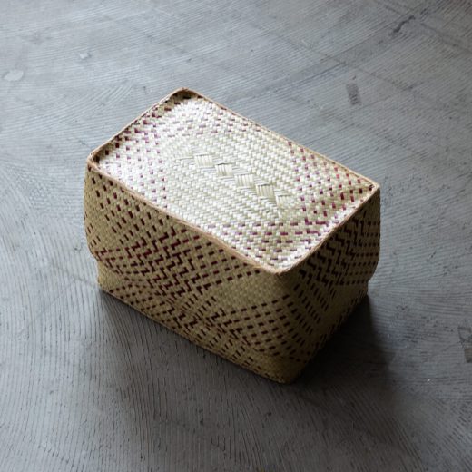 チヒ カラフル長方形箱 (蓋付) M【C】