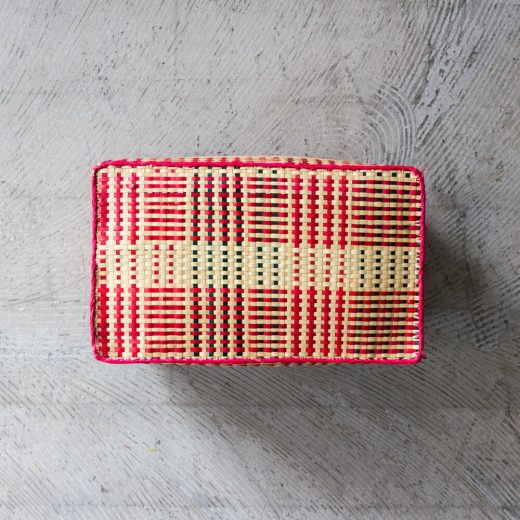 チヒ カラフル長方形箱 (蓋付) M【G】