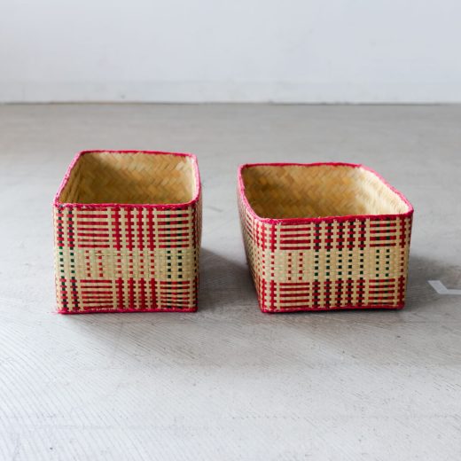 チヒ カラフル長方形箱 (蓋付) M【G】