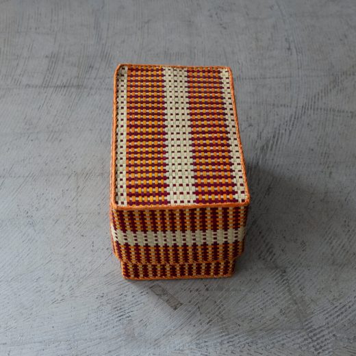 チヒ カラフル長方形箱 (蓋付) M【I】