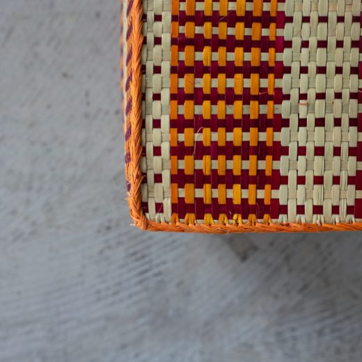 チヒ カラフル長方形箱 (蓋付) M【I】