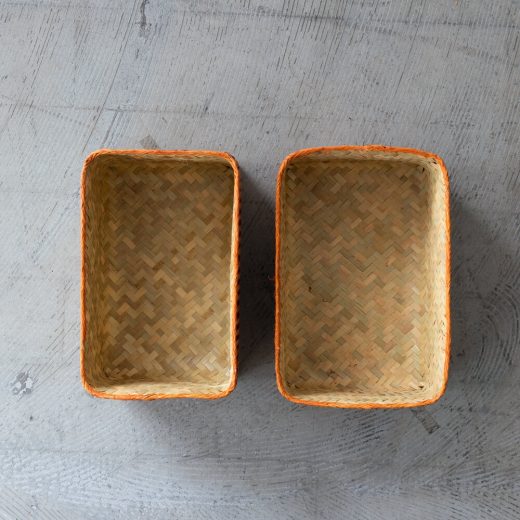 チヒ カラフル長方形箱 (蓋付) M【I】