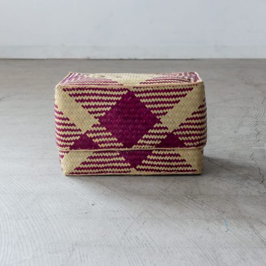 チヒ カラフル長方形箱 (蓋付) M【J】