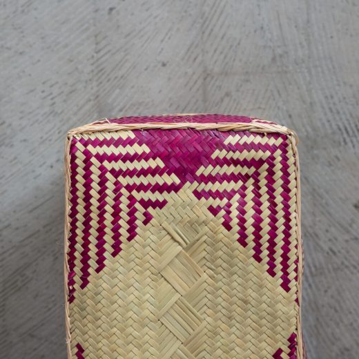 チヒ カラフル長方形箱 (蓋付) M【J】