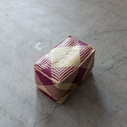 チヒ カラフル長方形箱 (蓋付) M【J】