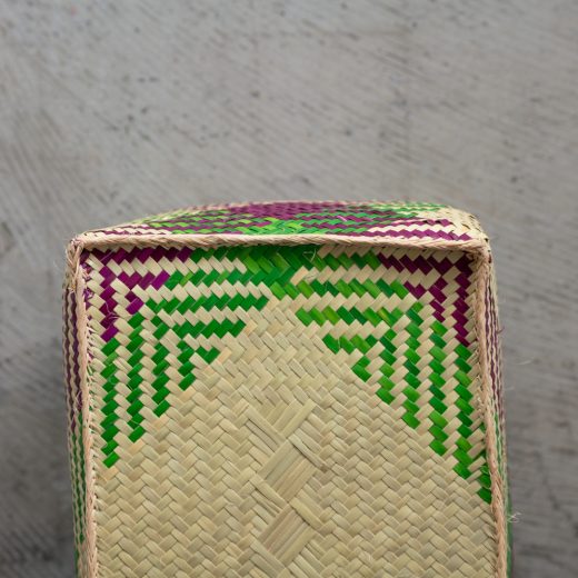 チヒ カラフル長方形箱 (蓋付) M【B】