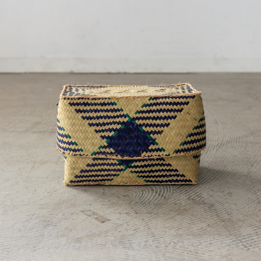 チヒ カラフル長方形箱 (蓋付) S 【F】