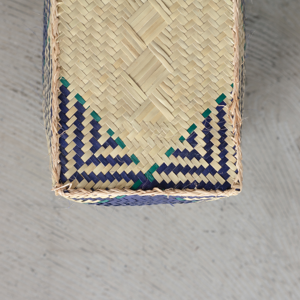 チヒ カラフル長方形箱 (蓋付) S 【F】