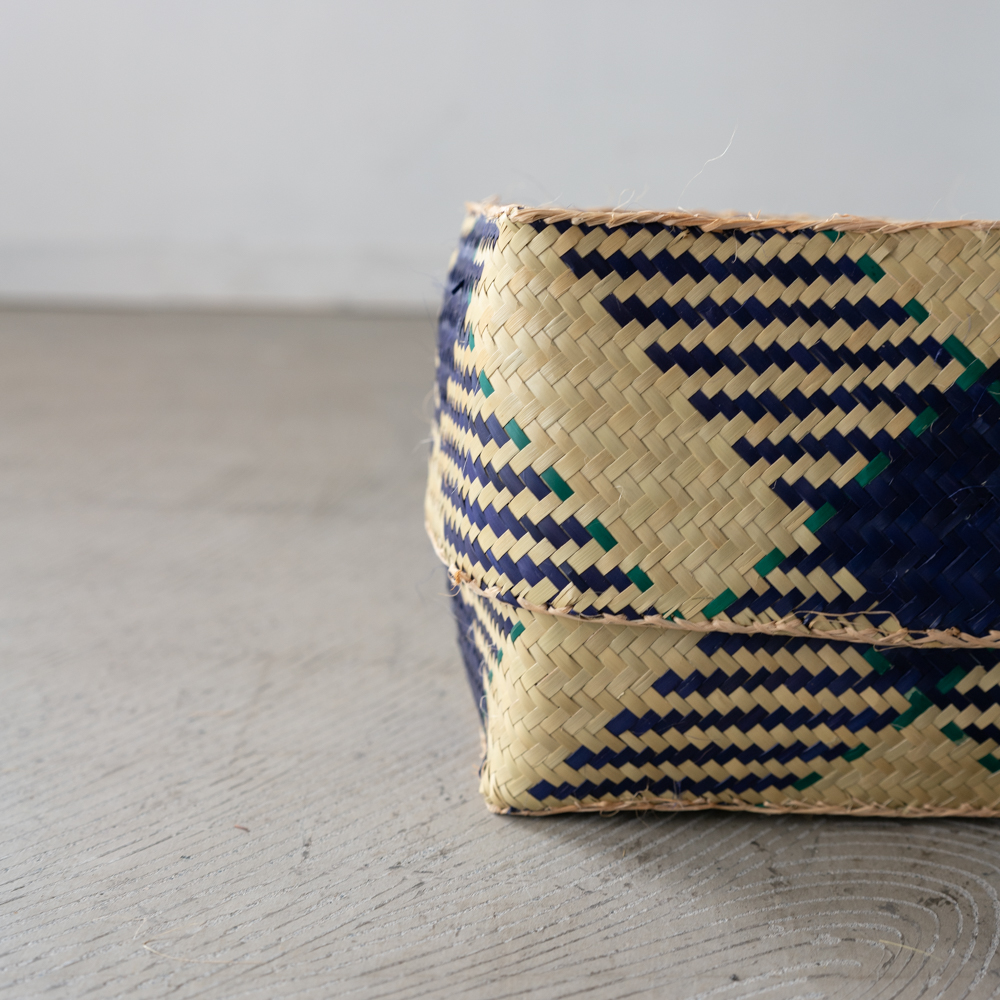 チヒ カラフル長方形箱 (蓋付) S 【F】