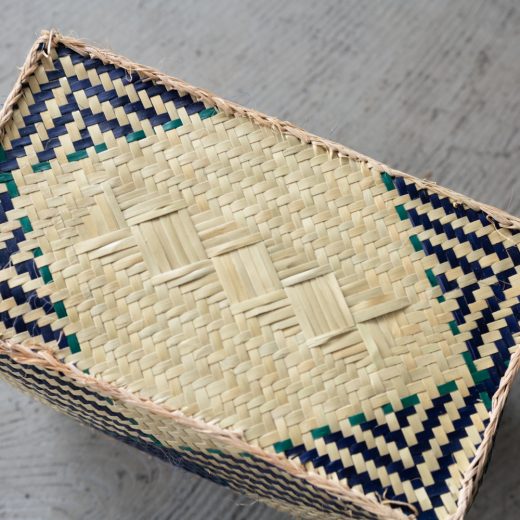 チヒ カラフル長方形箱 (蓋付) S 【F】