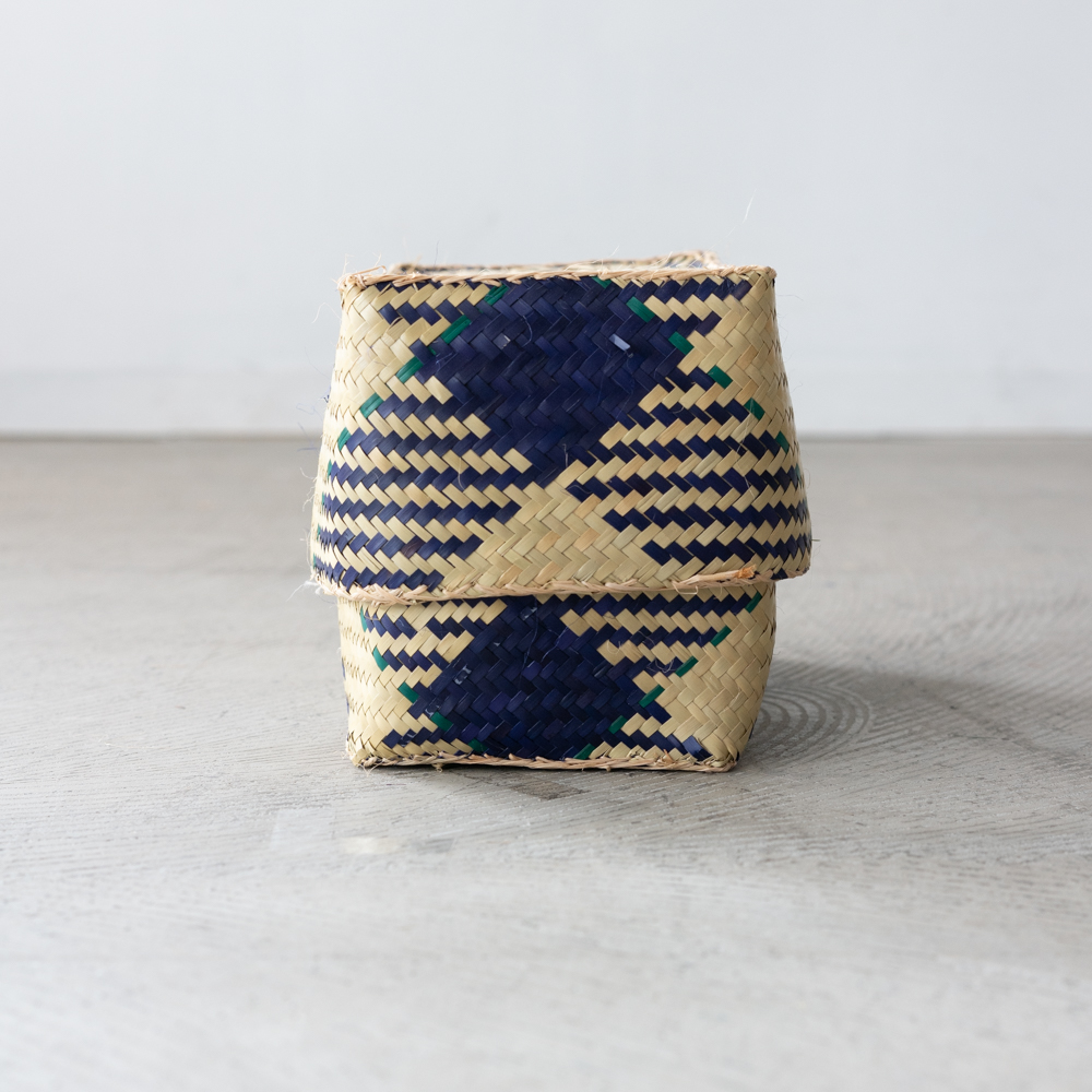 チヒ カラフル長方形箱 (蓋付) S 【F】