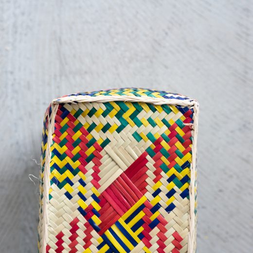 チヒ カラフル長方形箱 (蓋付) S 【E】