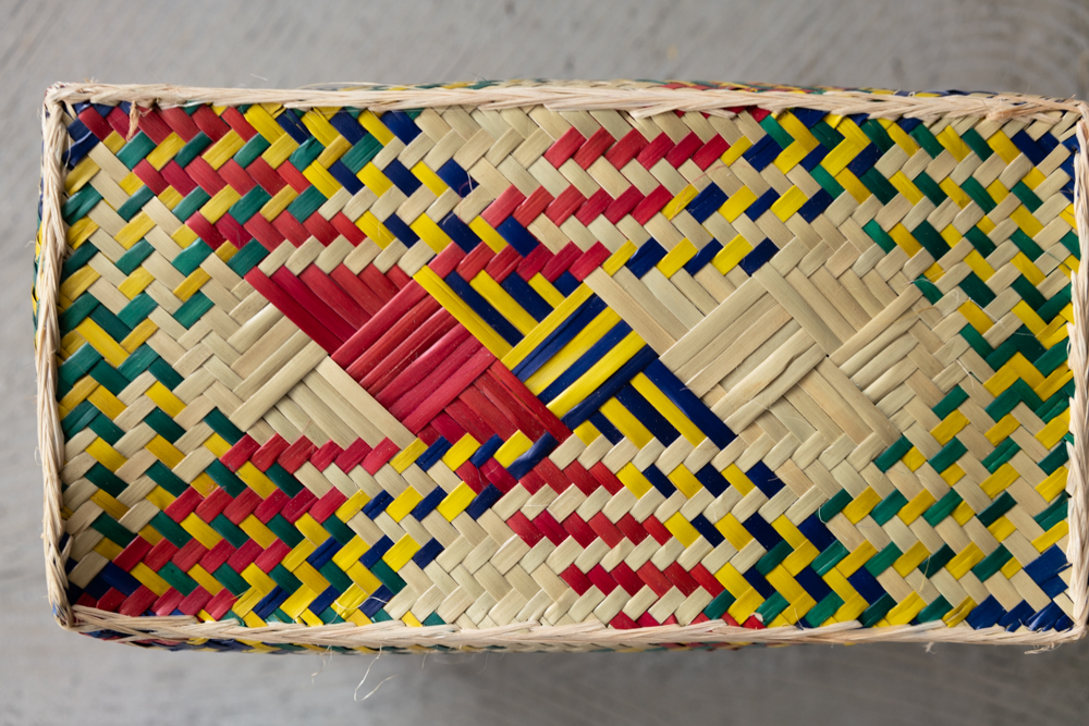 チヒ カラフル長方形箱 (蓋付) S 【E】