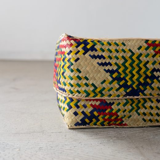 チヒ カラフル長方形箱 (蓋付) S 【E】