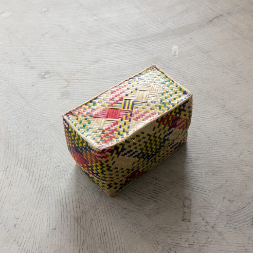 チヒ カラフル長方形箱 (蓋付) S 【E】