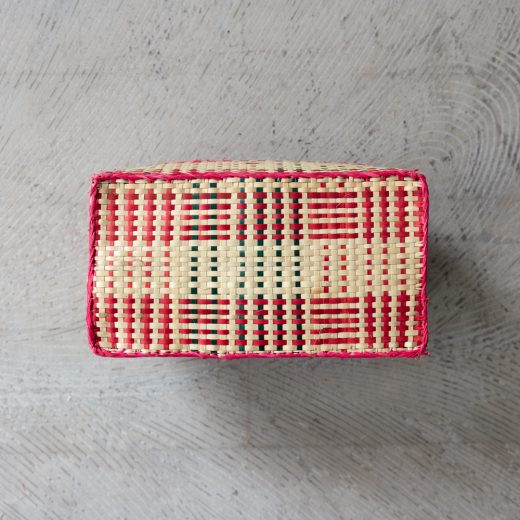 チヒ カラフル長方形箱 (蓋付) S 【D】