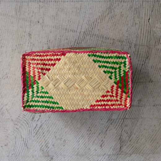 チヒ カラフル長方形箱 (蓋付) S 【H】