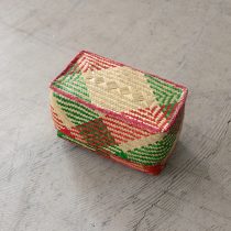 チヒ カラフル長方形箱 (蓋付) S 【H】