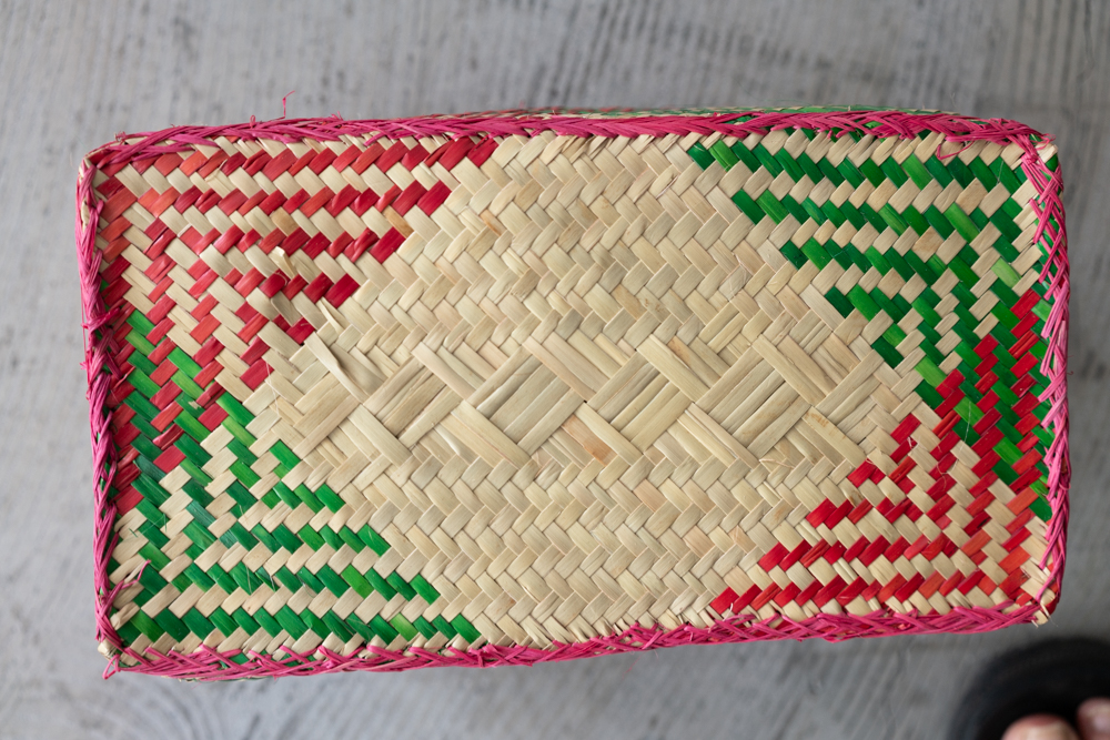 チヒ カラフル長方形箱 (蓋付) S 【H】